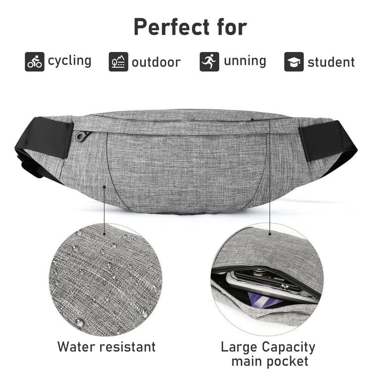 Waist & cross-body bags: 5512 grey Waist bag for mobile devices