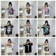 thumbnail image 5 of Nuevo Hell Star, marca urbana de moda, versátil, manga corta, cuello redondo, suelto y delgado para hombres y mujeres102 albaricoque, 5 of 5