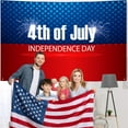 thumbnail image 5 of Utoimkio Memorial Day Backdrop Patriotic Holiday Flag Banner 4th of July Backdrop Decorations Independence Day Party Supplies for Home and Party,59×35 Inch, 5 of 7