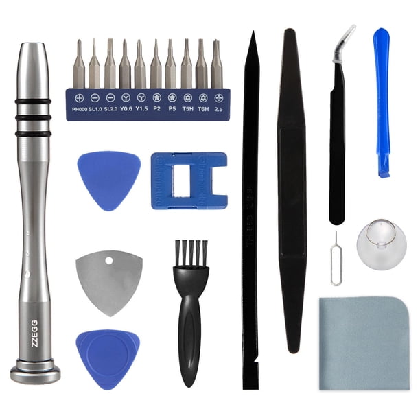 Set de reparación de destornilladores, kit de limpieza y herramientas para iPhone