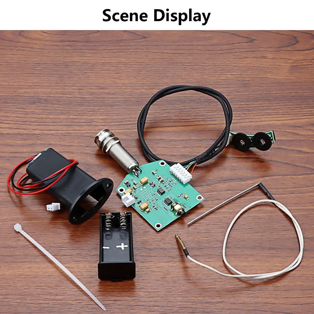 CEORPER Acoustic Guitar Preamp System Guitar Part Piezo Pickup Guitar Pickup Amplifier Guitar Part Accessory