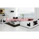 thumbnail image 5 of Linlamlim Italian Genuine Leather Sectional Sofa Futuristic Furniture U Shape Couch Living Room Big Sofas Set with Coffee Table My Lux Decor Round, 5 of 10