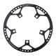 thumbnail image 2 of 170 mm MTB Mountain Road Bike Bielas y bielas + ancho estrecho 130BCD de cadena de una sola de forma redonda, 45T 47T 53T 56T 5 - Negro 53T 45T-58T Macarena Bielas de plato de bicicleta de carretera, 2 of 8