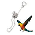 thumbnail image 2 of Bird Foot Ring, 1PCS Stainless Steel Parrots Training Foot Ring, Small Cage Foot Ring Parrots For Bird, 2 of 8