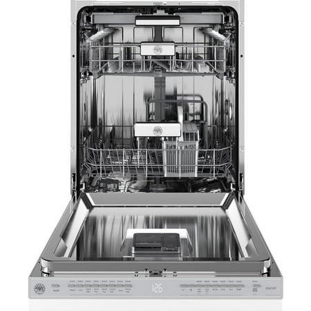 Bertazzoni Dw24t3ipt 24  Wide 16 Place Setting Built-In Panel Ready Top Control Dishwasher