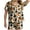 Beige, variant on Women's Two Piece Outfits for Women Short Sleeve V Neck Shorts Set