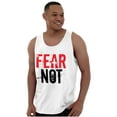 thumbnail image 3 of Fear Not Paint Splatter Christian Tank Top T Shirts Men Women Brisco Brands S, 3 of 6