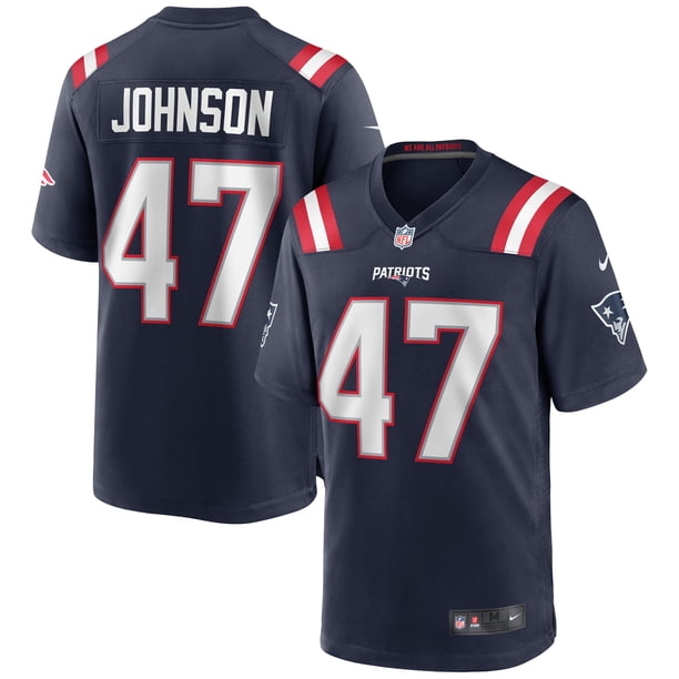 Jakob Johnson New England Patriots Nike Game Jersey - Navy - Walmart