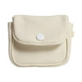 thumbnail image 2 of Monedero pequeño y duradero de lona portátil para mujer, cartera ligera con botón a presión, bolsa para lápiz labial, tarjeta de crédito, auricular y , blanco Salvador Monedero de lona, 2 of 10