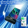thumbnail image 7 of Power Fob 22.5W Portable Charger USB-C Wireless Power Bank with Built-in Connector for iPhone 15, Android, AirPods - Black, 7 of 7