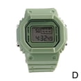 thumbnail image 1 of Reloj electrónico LED cuadrado pequeño para pareja de hombres y mujeres, reloj luminoso multifuncional para estudiantes de secundaria., 1 of 7