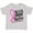 AC-Heather Grey, variant on Never Stop Fighting Breast Cancer Awareness Boys or Girls Toddler T-Shirt