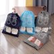 thumbnail image 2 of Bolsa de almacenamiento de zapatos con correa de tela no tejida engrosada, juego de 5 unidades, gran capacidad, impermeable, para viajes, a prueba de humedad, 2 of 5