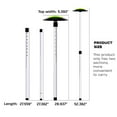 thumbnail image 3 of 2 Sections Golf Travel Bag Support Rod Telescoping Durable Lightweight Strong Protective for Golf Club Shipping Orange, 3 of 9
