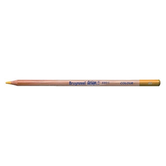 Lápiz de color Bruynzeel Design 18 cm Dorado