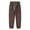 Coffee, variant on Brown Mens Casual Pants Fleece Lined Drawstring Jogger Sweatpants Elastic Waist Isulated Thick Trousers Men,XXXXXL