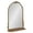 Gold, variant on Kate and Laurel Myrcelle Traditional Arched Mirror with Shelf, 21 x 28, Antique Gold, Vintage Arch Shelf Mirror with Ornate Garland Detailing along the Crown and Edges of the Frame