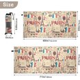 thumbnail image 4 of Paris Pattern Beach Towel Quick Dry Absorbent Bath Towels Sandproof Lightweight Towel for Gym Yoga Sports Swimming- 30x60in Washcloth Gift, 4 of 7