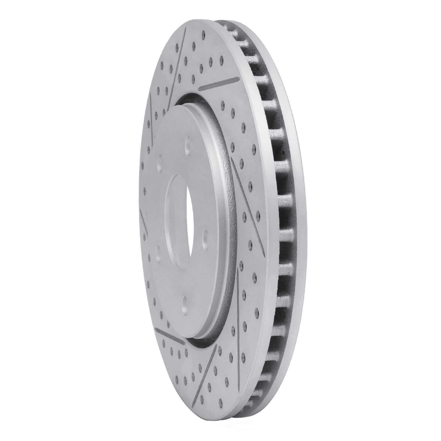 Dynamic Friction Company 830-40107L DFC Geoperformance Rotor - Drilled and Slotted