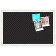 thumbnail image 2 of PinPix 22x14 Custom Cork Bulletin Board Black Diamond Poster Board Has a Fabric Style Canvas Finish, Framed in Black Diamond, by ArtToFrames (PinPix-120), 2 of 6