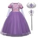 thumbnail image 1 of Ropa De Halloween Para Niña , Disfraces De Boutique De Navidad Para Niños , Princesa , Juegos De Rol , Vestidos Con Accesorios De 4 A 10 Años, 1 of 4