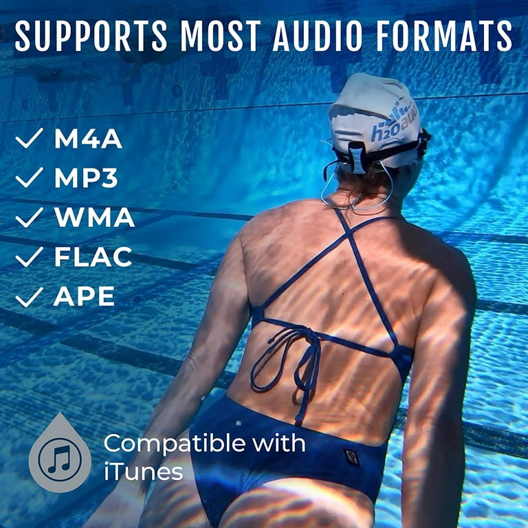 Underwater mp3 player for swimming sports