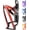 Red-Black, variant on ROCKBROS Bike Water Bottle Holder Ultra-Light Bicycle Bottle Cages with Screws Tool, Universal Bike Cup Holder Rack for Road MTB Bikes