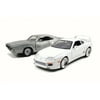 Fast & Furious Charger and Supra Twin Pack, JADA 97444 - 1/24 Scale Diecast Model Toy Car