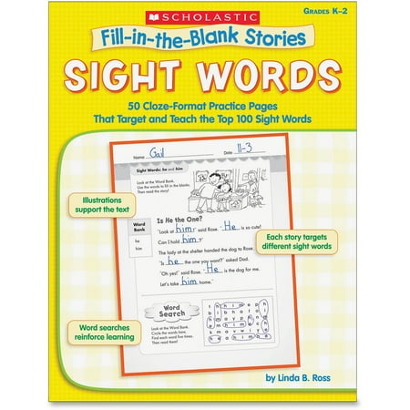 scholastic fill in the