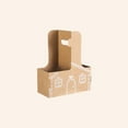 thumbnail image 4 of Kugachren Gingerbread House Christmas Box Cup, DIY Drink Carrier with Handle for Holiday Gifts, Party Favors and Festive Decor, 4 of 9