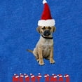 thumbnail image 2 of CafePress - FIN Puggle Merry Xmas - Cute Infant Baby Football Bodysuit, 2 of 3
