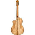 thumbnail image 3 of Cordoba C5-CET Limited Spalted Maple Thin Body Cutaway Classical Acoustic-Electric Nylon String Guitar, Iberia Series, 3 of 14