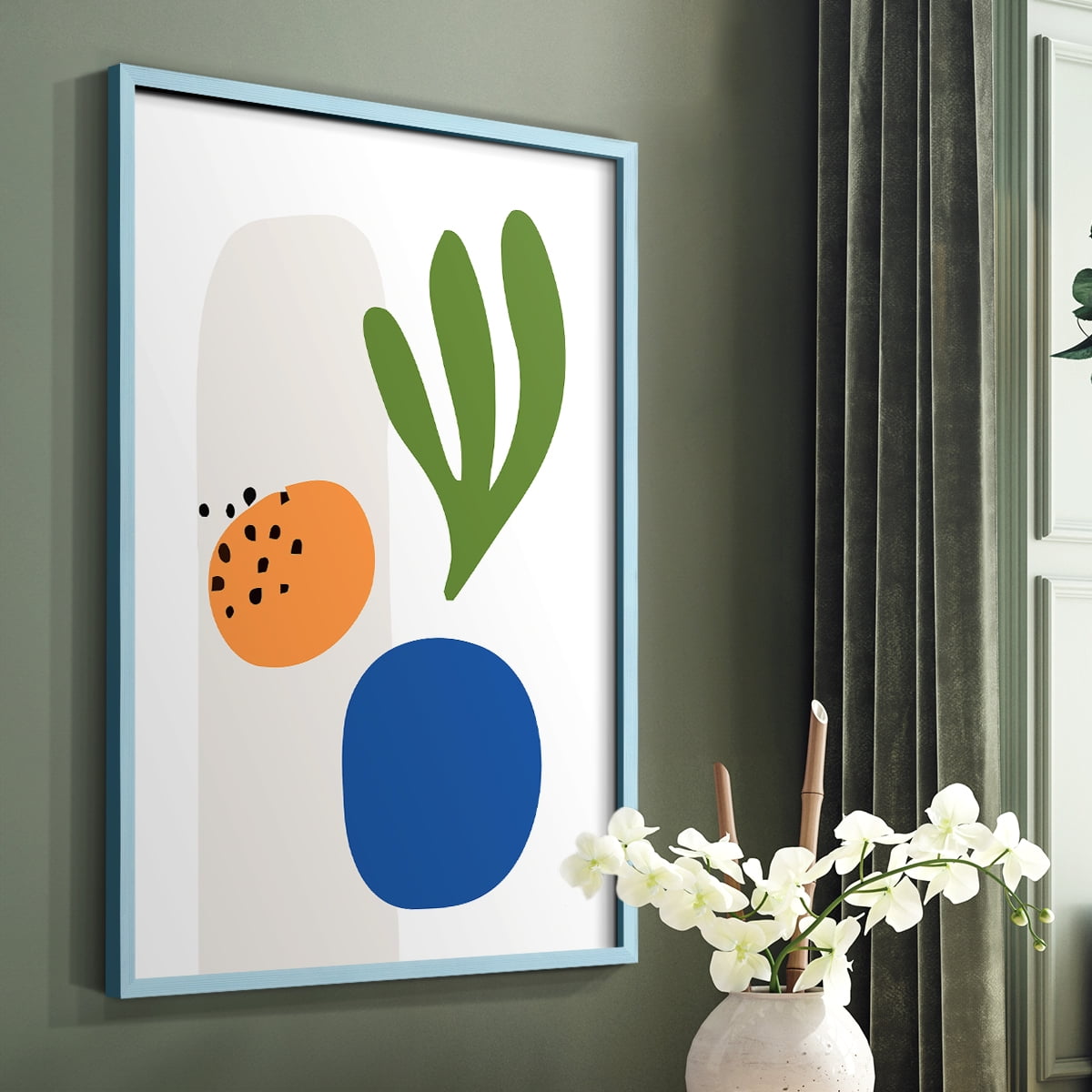 Matisse CCXCV in Solid Wood 11 x 14 Framed Print