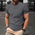 thumbnail image 2 of BUIGTTKLOP Short Sleeve T-Shirt for Men Summer Athletic Casual Crewneck Pullovers Lightweight Outdoot Workout Tee Tops, 2 of 5