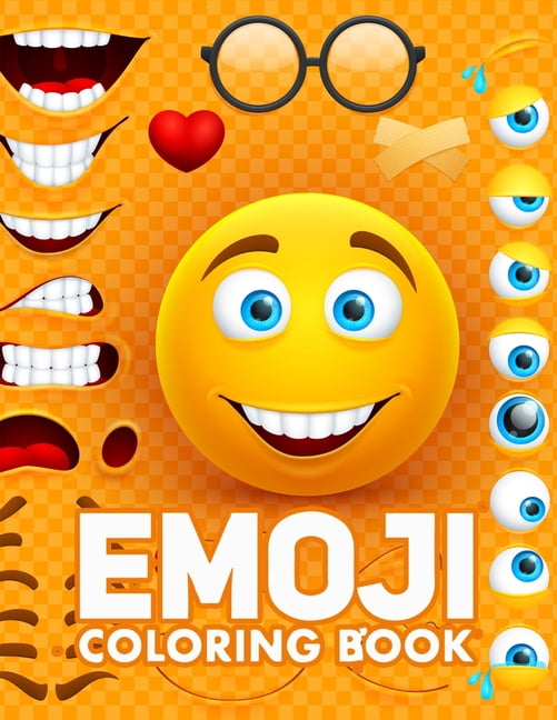 emoji coloring book  an emoji coloring book for kids with