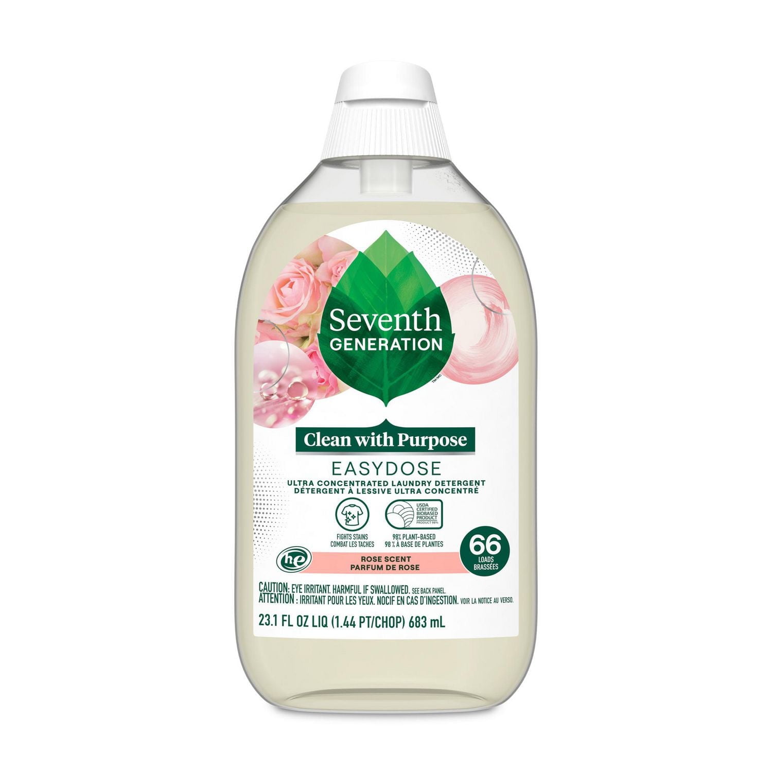 Seventh Generation EasyDose™ Rose Scent Liquid Laundry Detergent