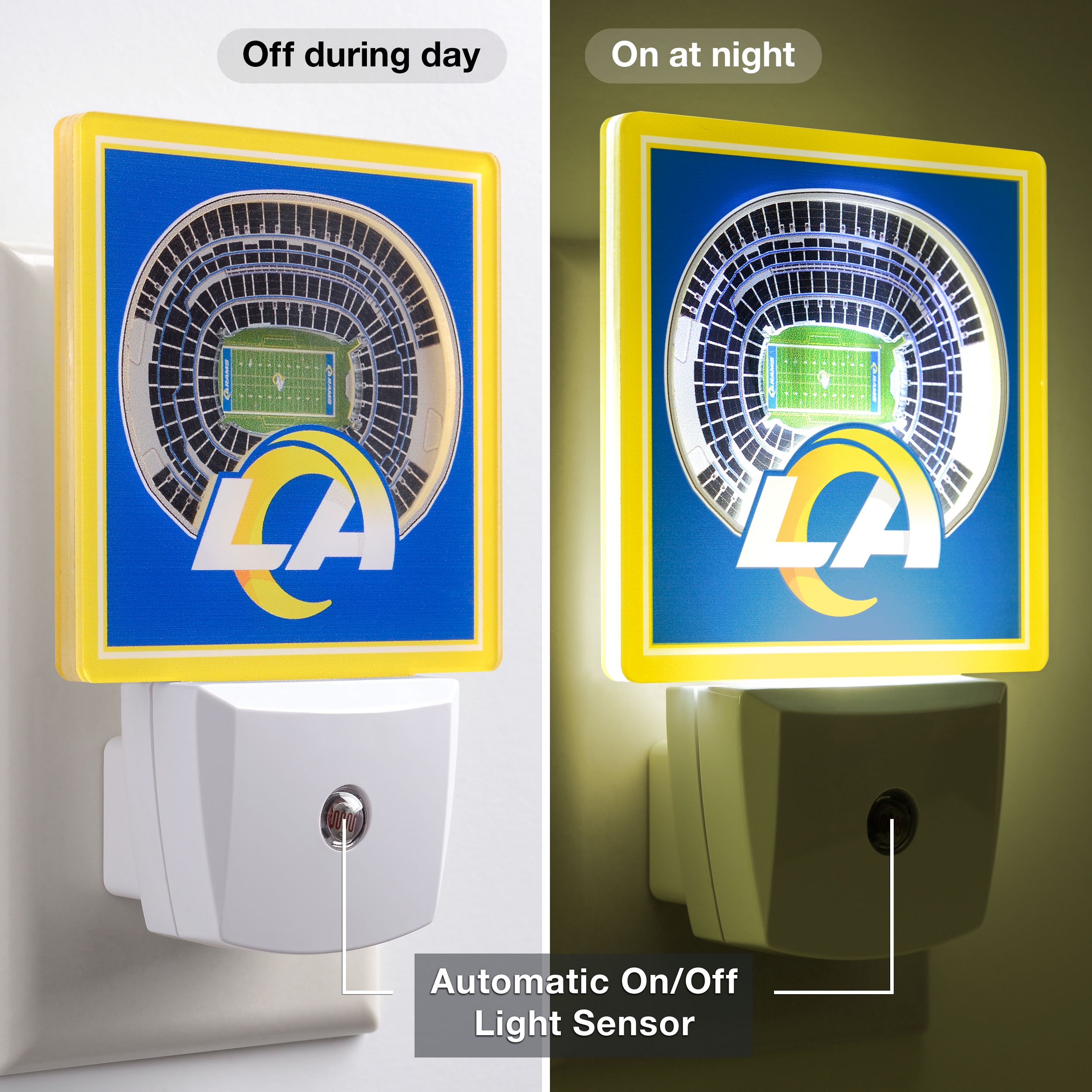 Los Angeles Rams StadiumView Nite Light