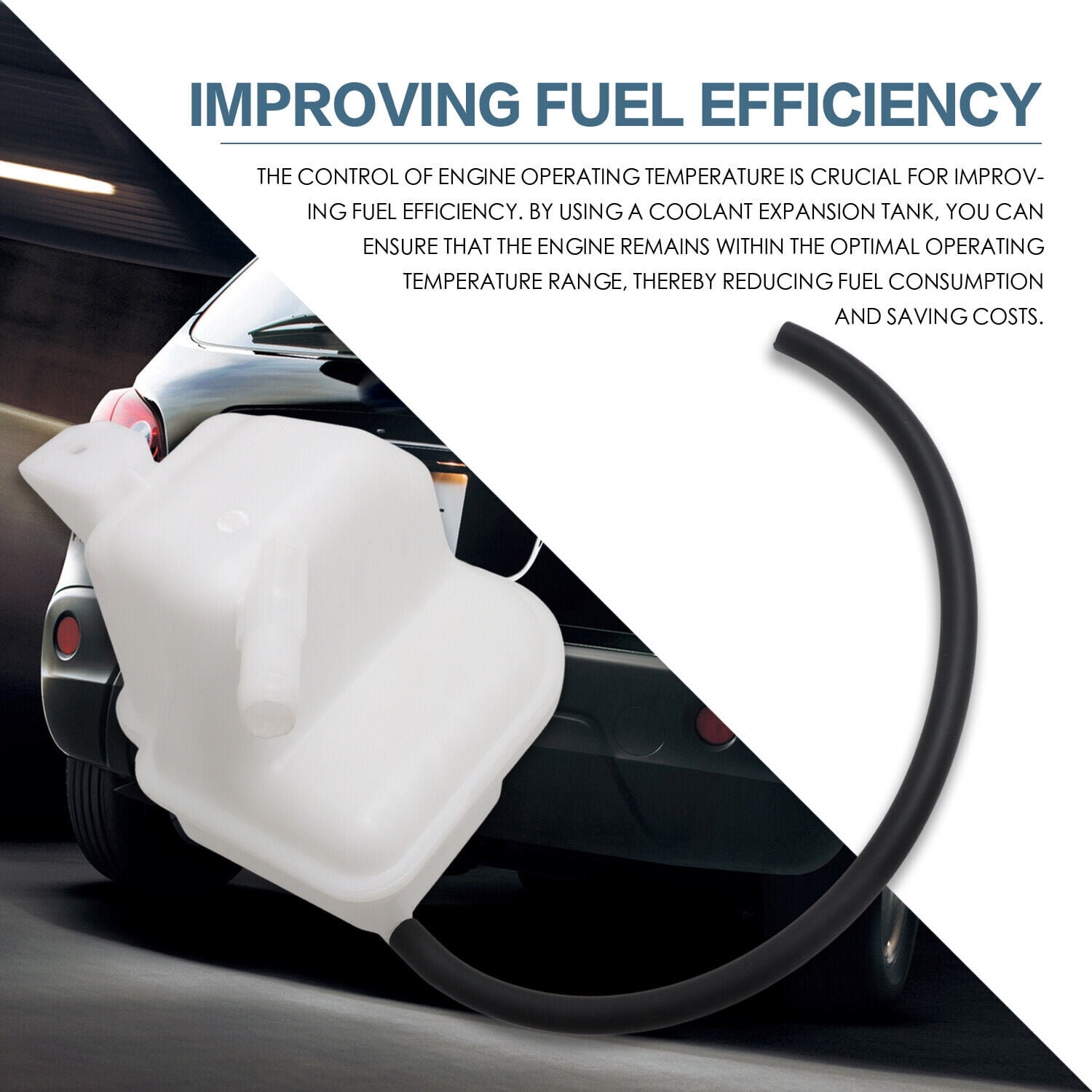 Engine Coolant Expansion Tank Overflow Reservoir Tank for Nissan Dualis J10