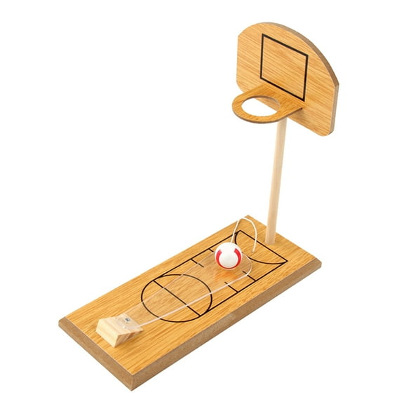 Eease Wooden Desktop Basketball Game for Office/Home