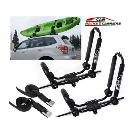 Car Rack & Carriers Universal Kayak Carrier Car Roof Rack Set of Two
