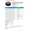 thumbnail image 2 of Engine Harmonic Balancer - Compatible with 2012 - 2019 Land Rover Range Rover Evoque 2013 2014 2015 2016 2017 2018, 2 of 2