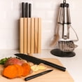 thumbnail image 5 of BergHOFF Ron 6pc Knife Block Set Black, 5 of 11