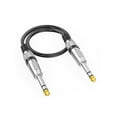 thumbnail image 2 of Professional 6.35mm Male to Male Stereo Audio Cable Amplifier Guitar Connection Cord for Amplifiers, Mixers, Guitars, 2 of 7