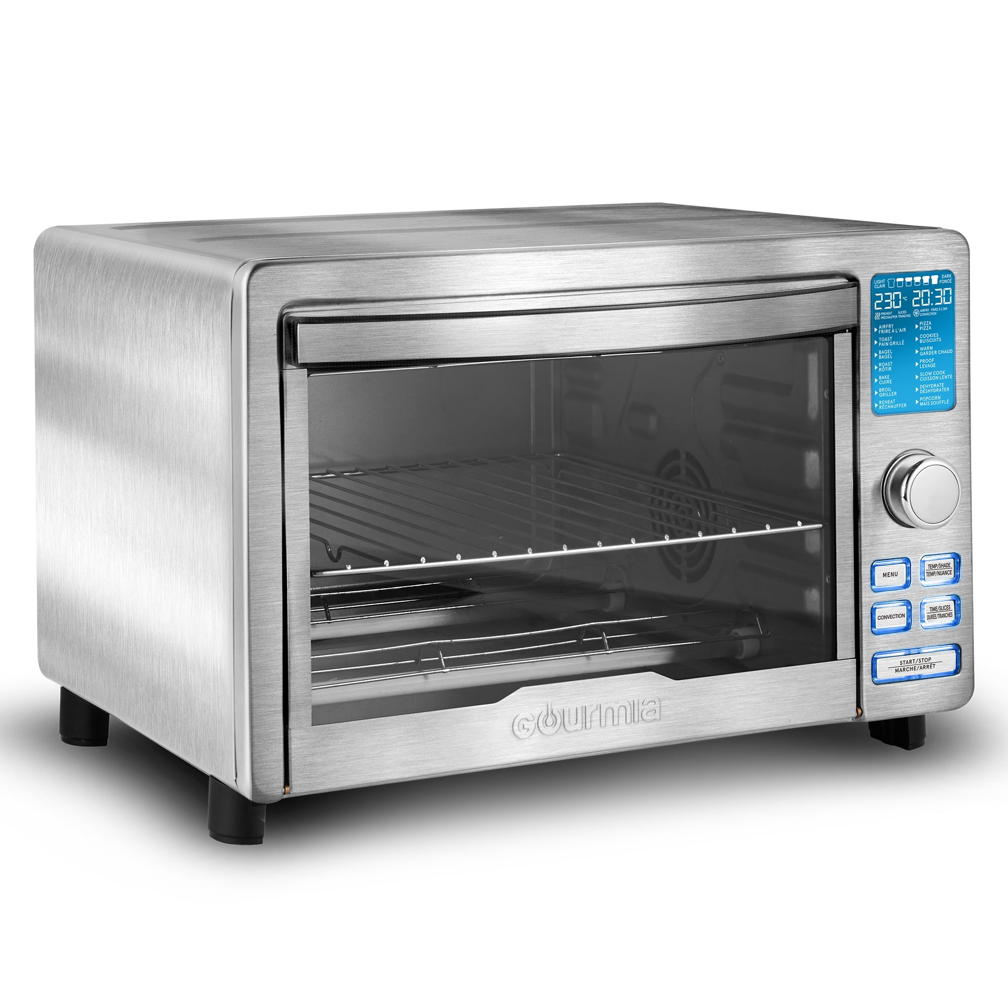 Gourmia 14-in-1 Digital Air Fryer, Toaster, and Convection Oven with Dehydrate Function