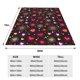 thumbnail image 3 of Balery Geometric Hearts Manta de Felpa Suave y Acogedora – Cobija de Franela Aterciopelada para Cama, Lavable y Cálida para Sofá, Mascotas, Transpirable-50"x40", 3 of 7