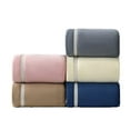 thumbnail image 4 of Zhuge 2 Piece 31.5x63 Inch Large Plush Coral Fleece Bath Towel, Ultra Soft Cozy Quick Drying Shower Towel, Highly Absorbent Towel for Daily Bathroom & Home Use, Blue, 4 of 5