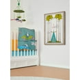thumbnail image 3 of Marmont Hill Blue Tee Pee by Karen Zukowski Framed Wall Art, 3 of 6