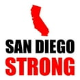 thumbnail image 3 of CafePress - San Diego Strong Baseball Jersey - Cotton Baseball Jersey, 3/4 Raglan Sleeve Shirt, 3 of 4
