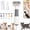 Gray, variant on 3 in 1 Pet Hair Dryers and Comb Brush, Dog Dryer Blow Grooming Cat, Three Heat Modes, Detachable Nozzles, Quick-Clean Slicker Home Bathing, Small to Large Breeds