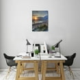 thumbnail image 7 of 12X16inch Canvas Wall Art of Summer Ocean Waves Beach Seascape Painting An Artistic Addition for Your Home Office & Living Room Wall Decor., 7 of 7